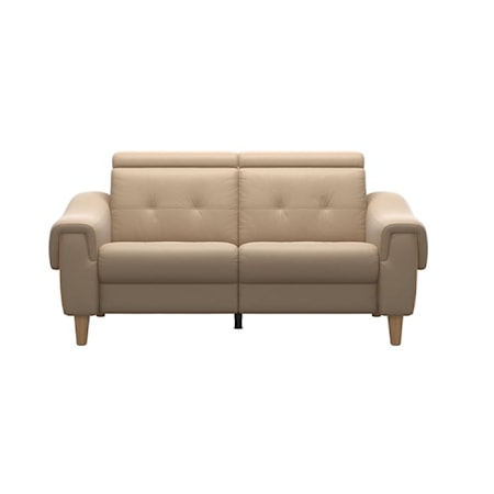 Manual Reclining Loveseat with A3 Arms