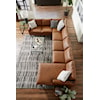 Bravo Furniture Trafton Leather 6-Seat Sectional Sofa w/ Chaise