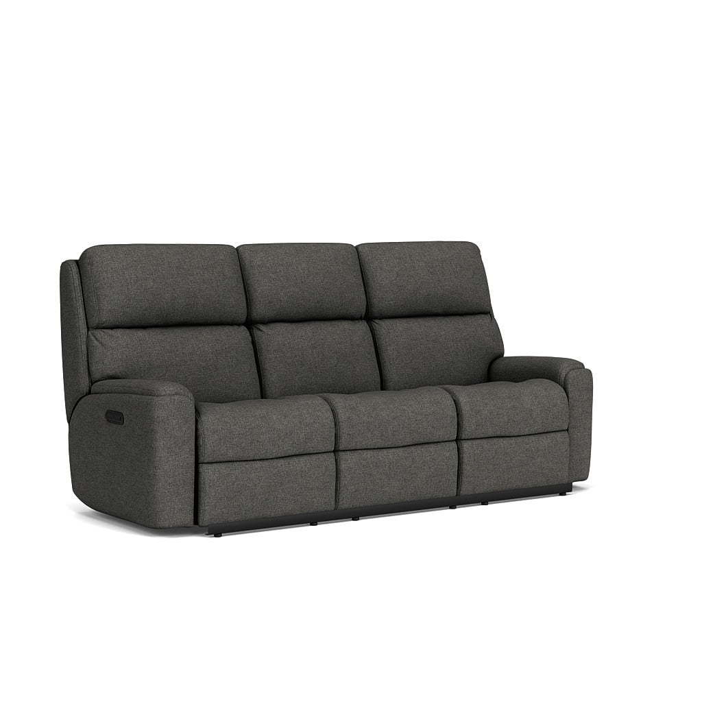 Flexsteel Rio Power Reclining Sofa with Power Headrests