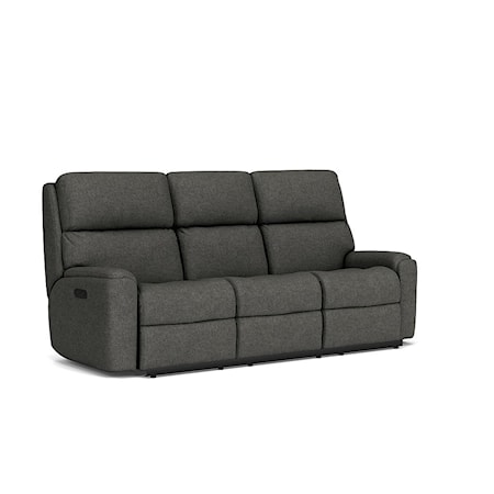 Power Reclining Sofa with Power Headrests