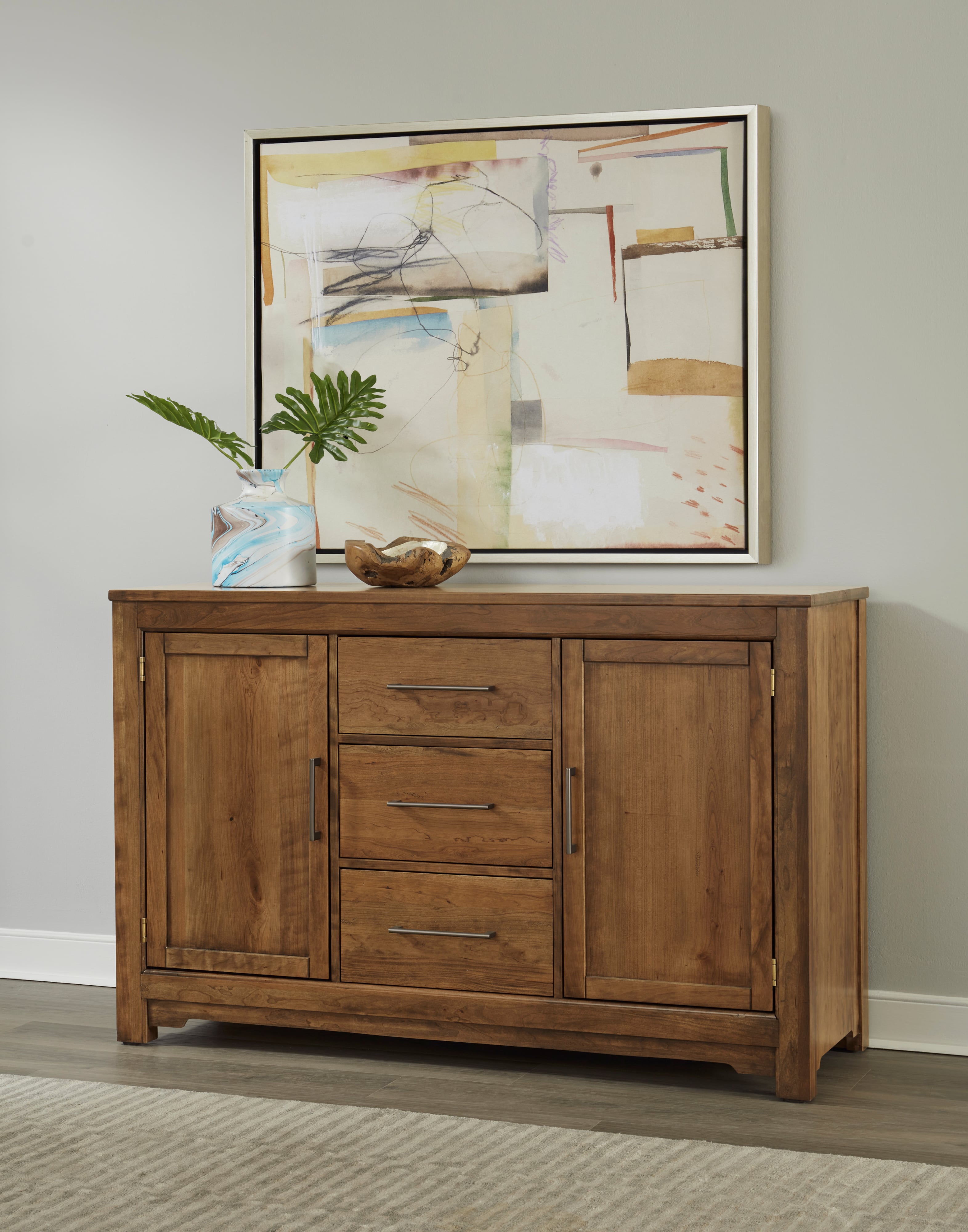 Artisan & Post Crafted Cherry 3-Drawer Server