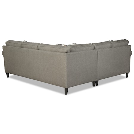 4-Seat Sectional Sofa w/ RAF Return Sofa