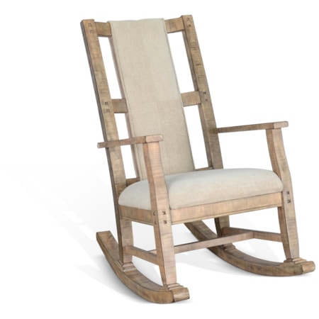 Upholstered Accent Rocking Chair