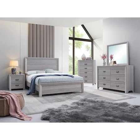 Adelaide Contemporary 5-Piece Bedroom Set - Queen