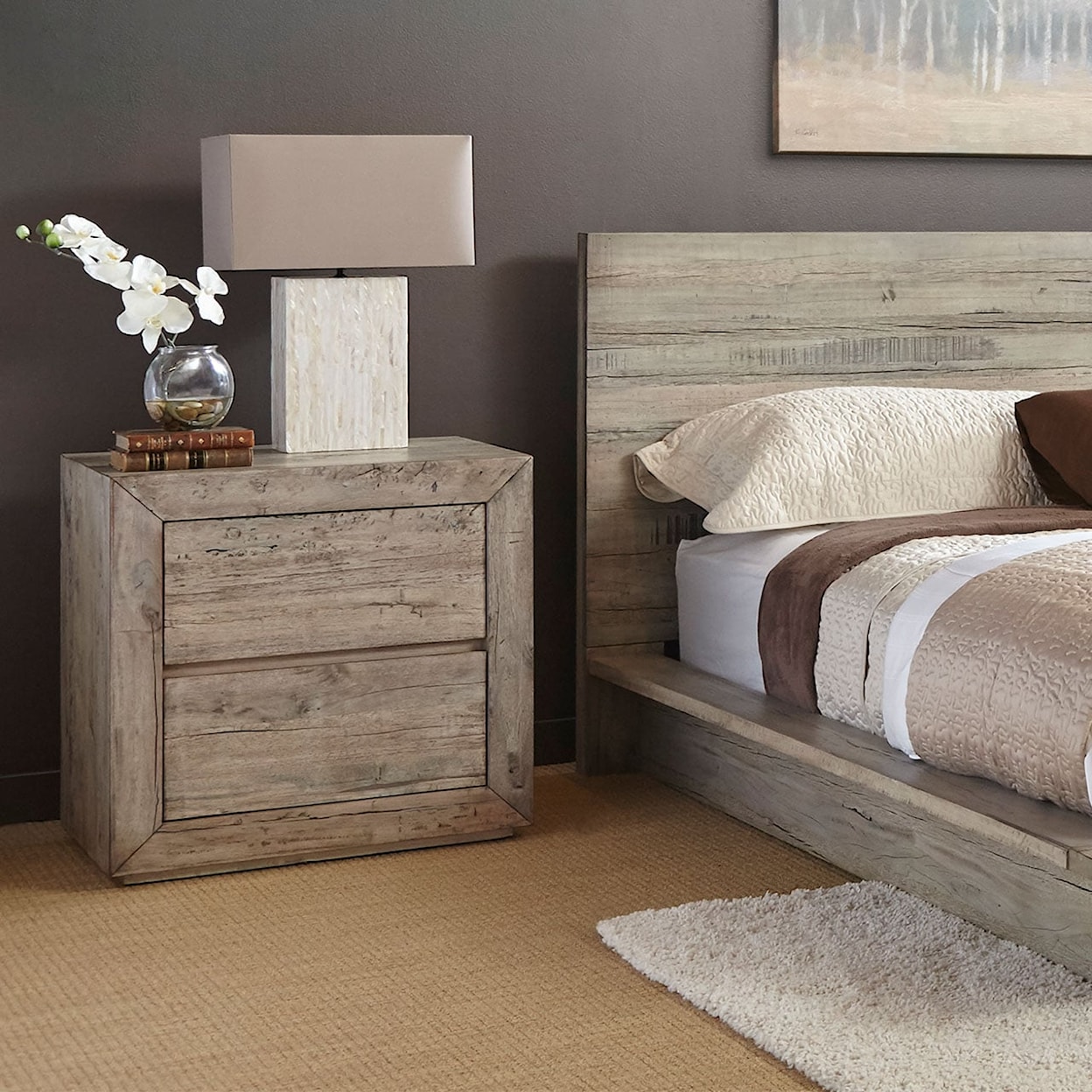 Napa Furniture Design Renewal 2-Drawer Nightstand