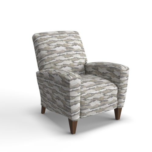 Contemporary Push Back Recliner