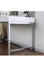 FUSA Loke Contemporary Computer Desk with USB Plug-ins