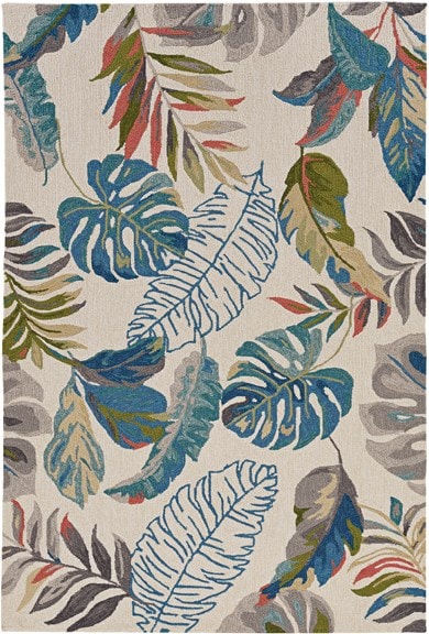 5' x 7'6" Ivory Rectangle Rug