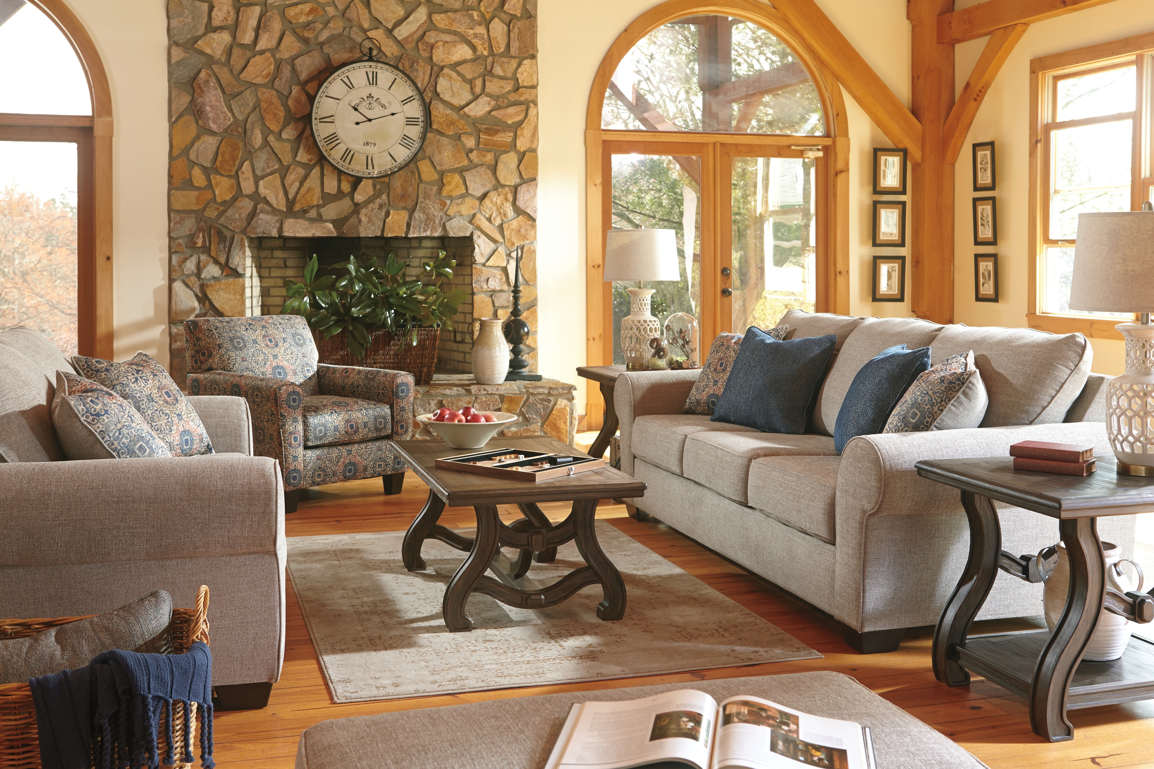 Signature Design by Ashley Augustina Wall Clock