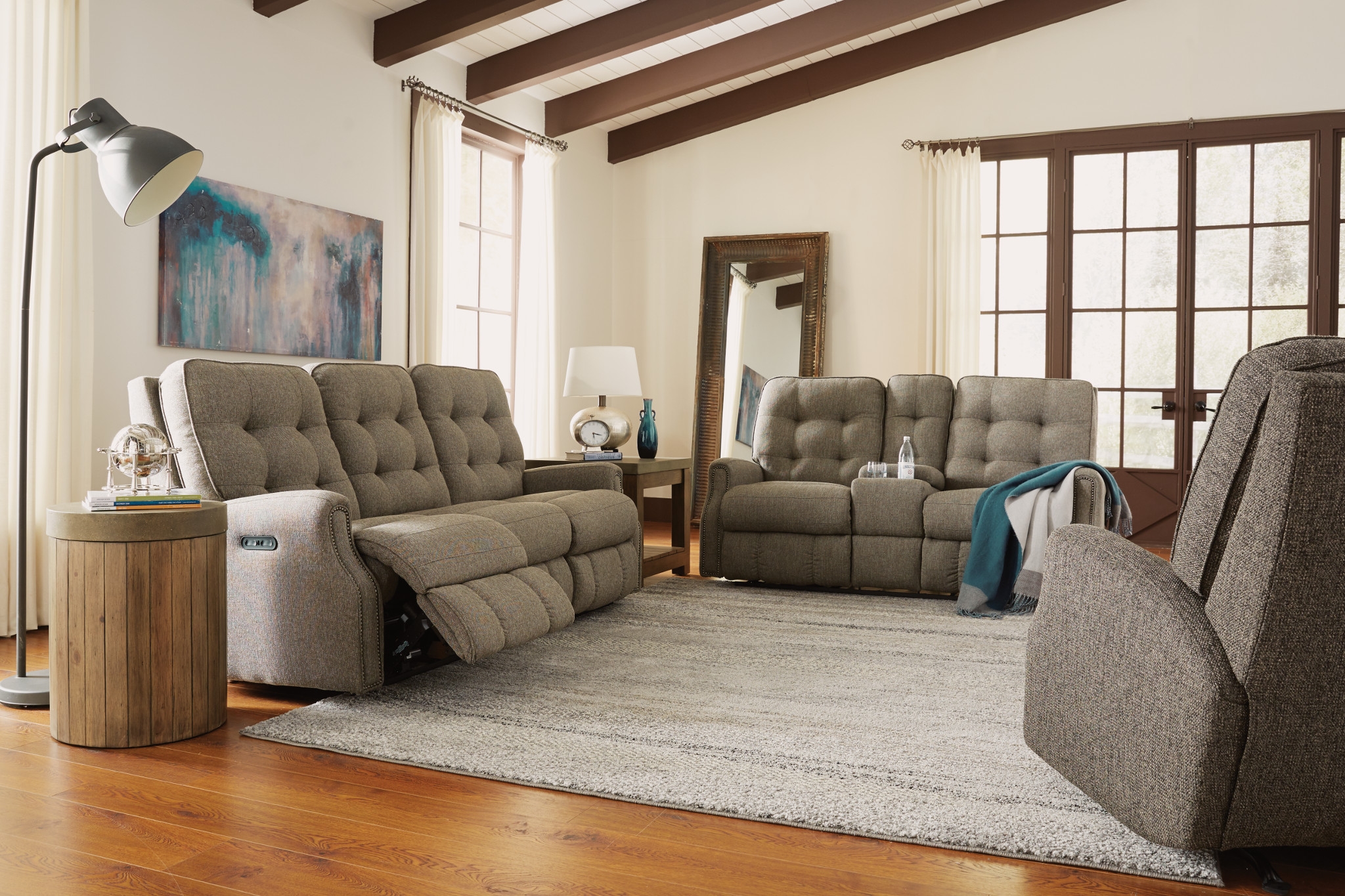 Manual Reclining Loveseat
