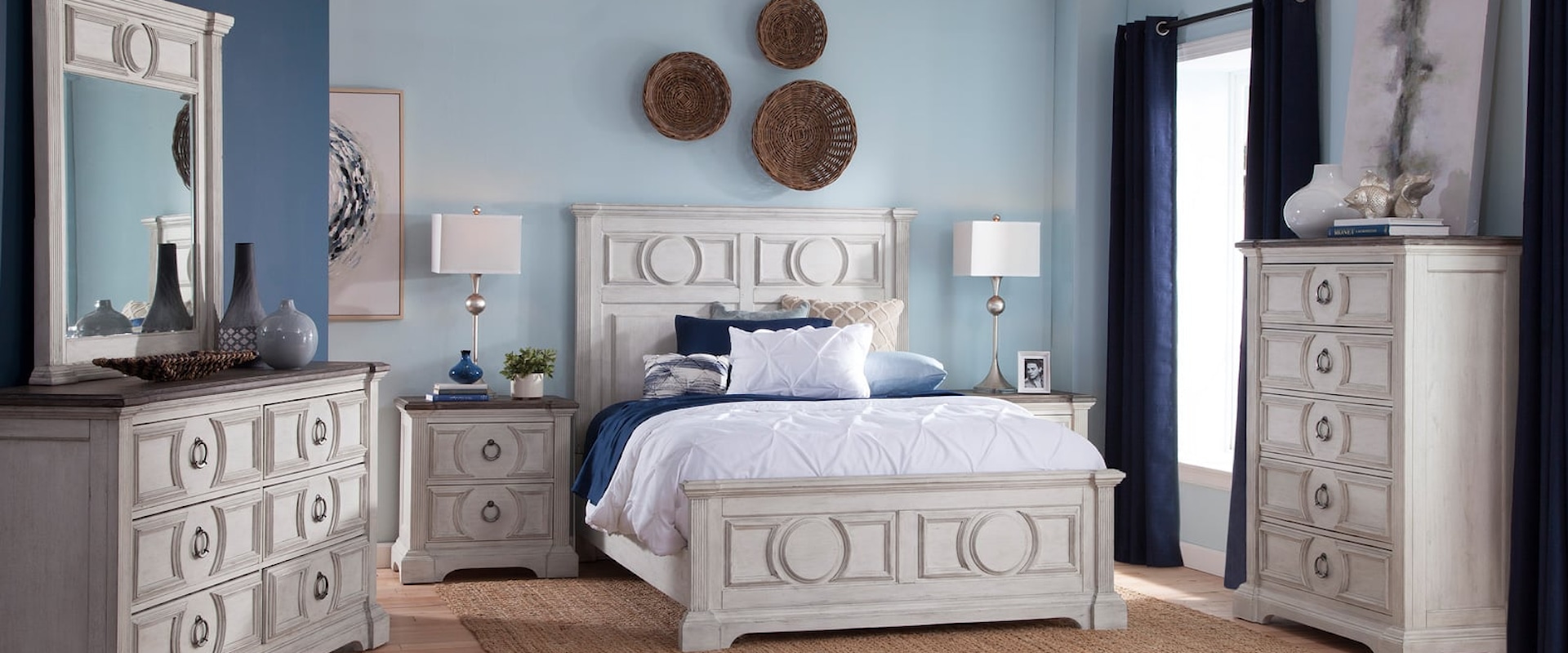 Coastal 5-Piece Queen Bedroom Set