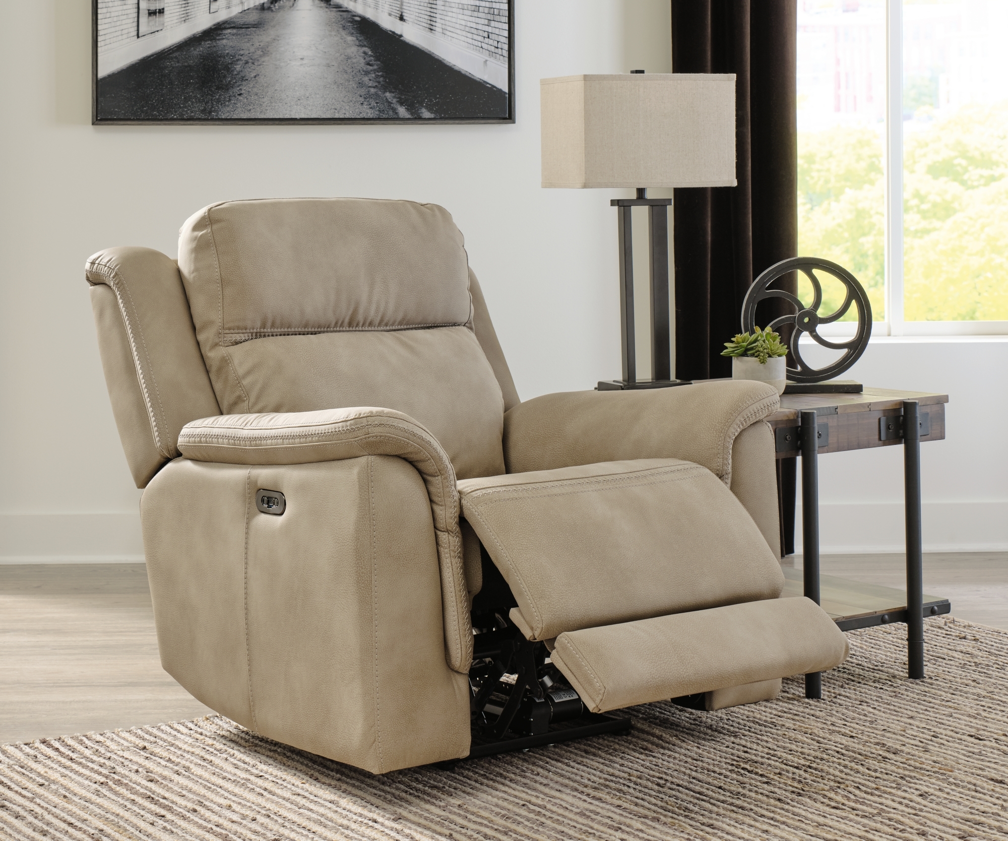 Signature Design by Ashley Next-Gen DuraPella Pwr Recliner/Adj Headrest