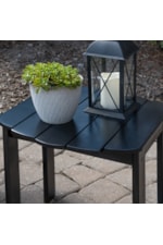 Linon Adirondack Transitional 3-Piece Outdoor Seating Group with End Table