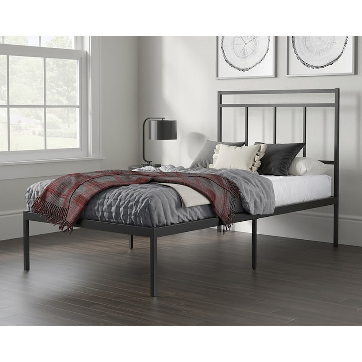 Sauder Cannery Bridge Twin Platform Bed