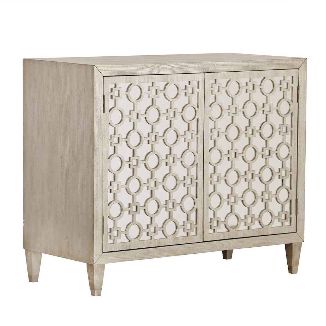 Accentrics Home Chests and Cabinets Inlay Patterned Door Chest