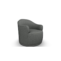 Transitional Accent Swivel Chair