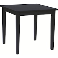 Casual Square Dining Table