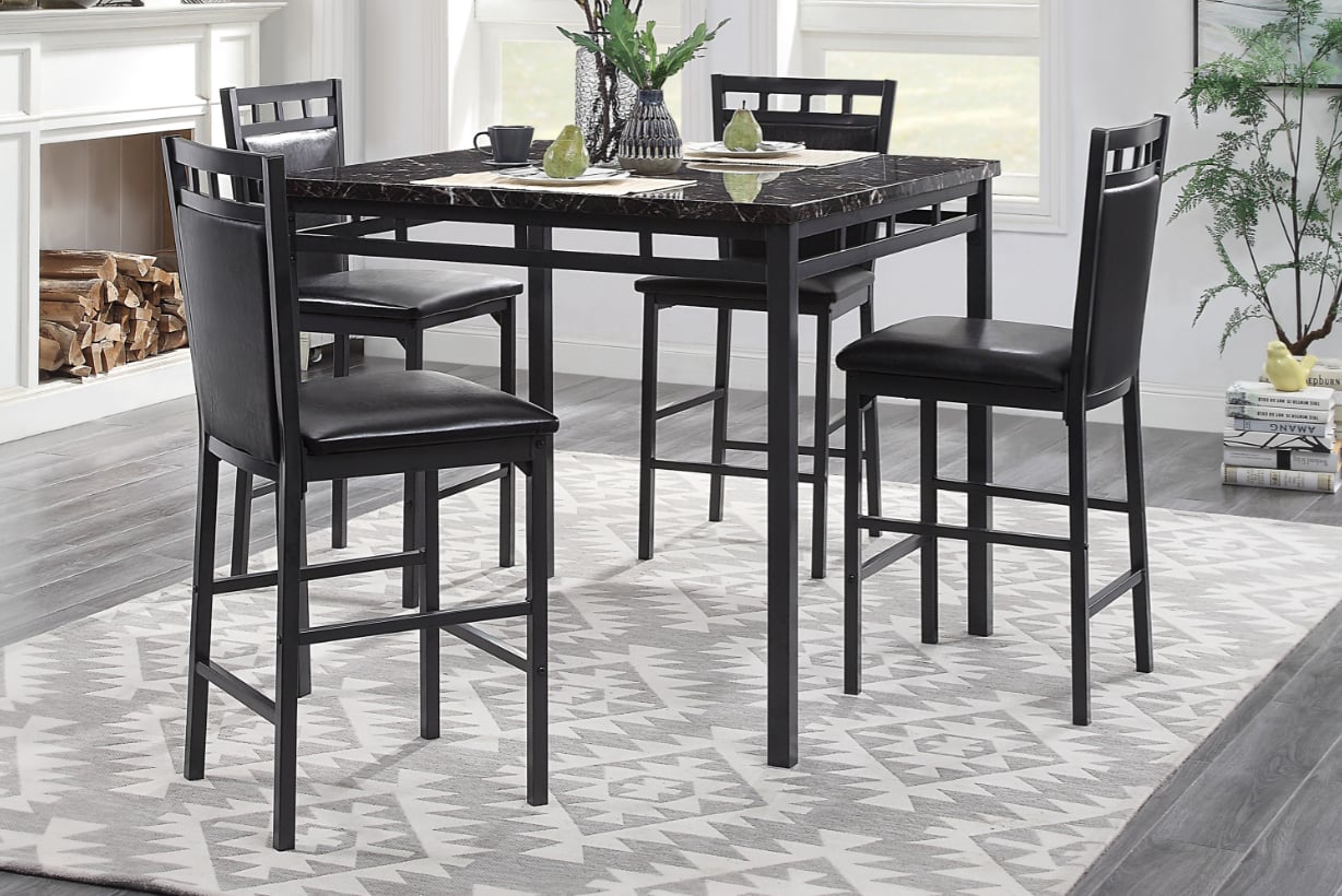 5-Piece Counter Height Dining Set
