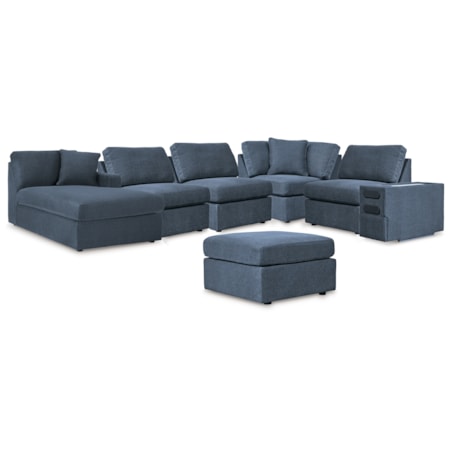 6-piece Sectional With Chaise And Ottoman