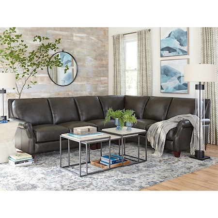 Casual L-Shaped Sectional