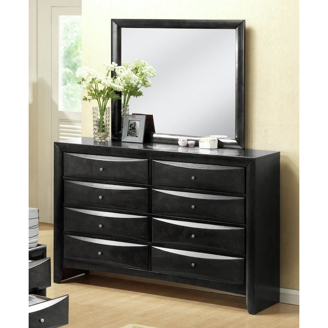 Elements International Emily 8-Drawer Dresser