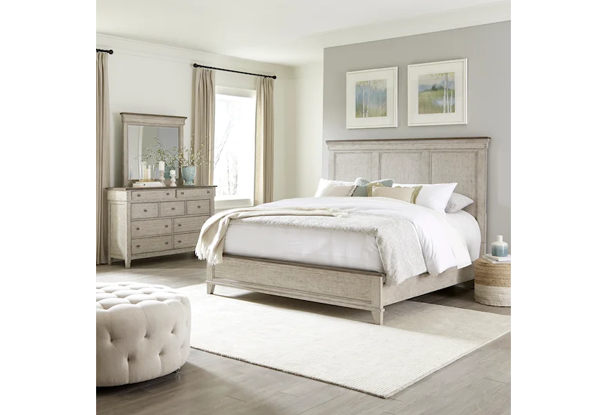 Ivy Hollow Three-Piece Queen Bedroom Set by Liberty Furniture at Van Hill Furniture