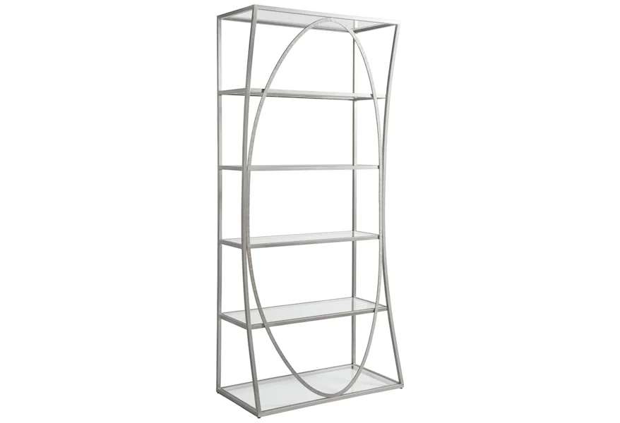 Artistica Metal Ellipse Etagere by Artistica at Alison Craig Home Furnishings
