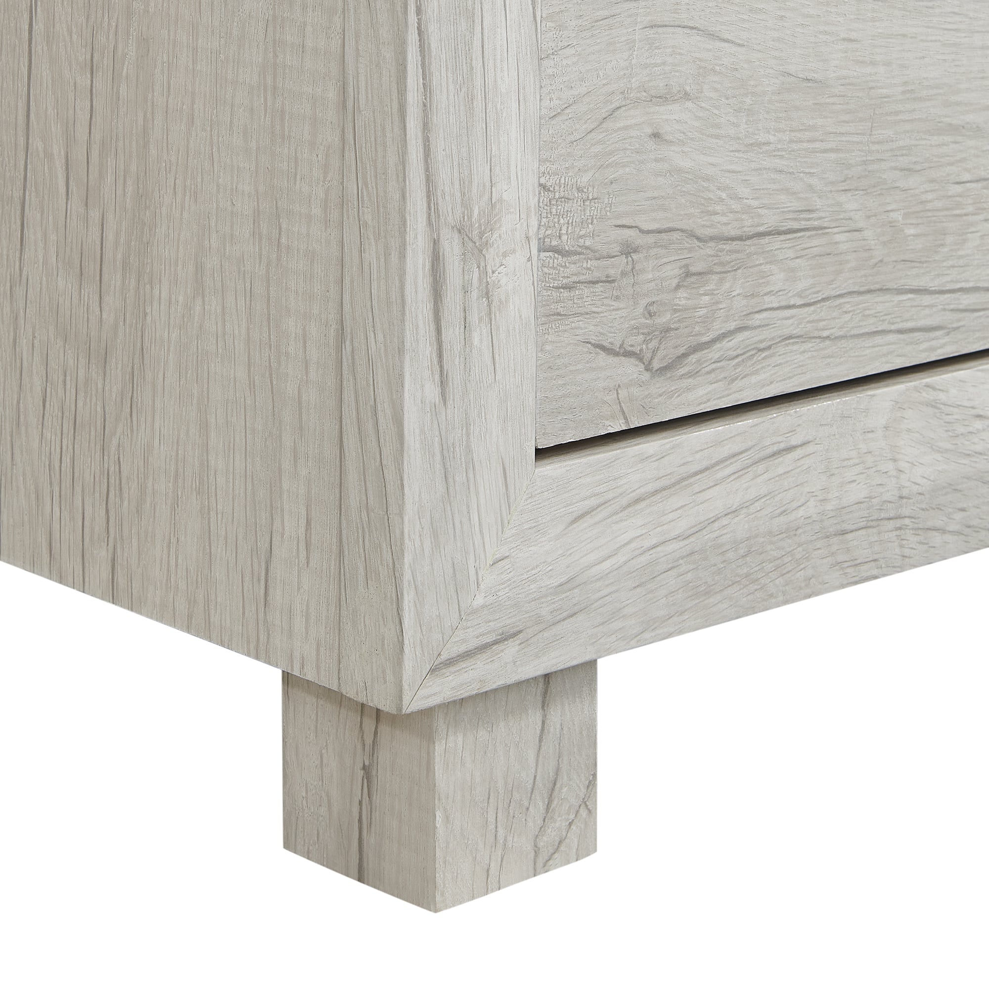 Dresser and Mirror Set