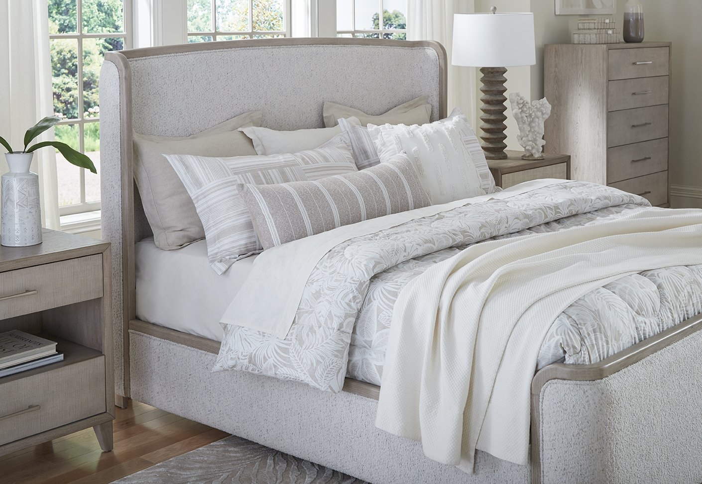 Sheltered Upholstered Queen Bed