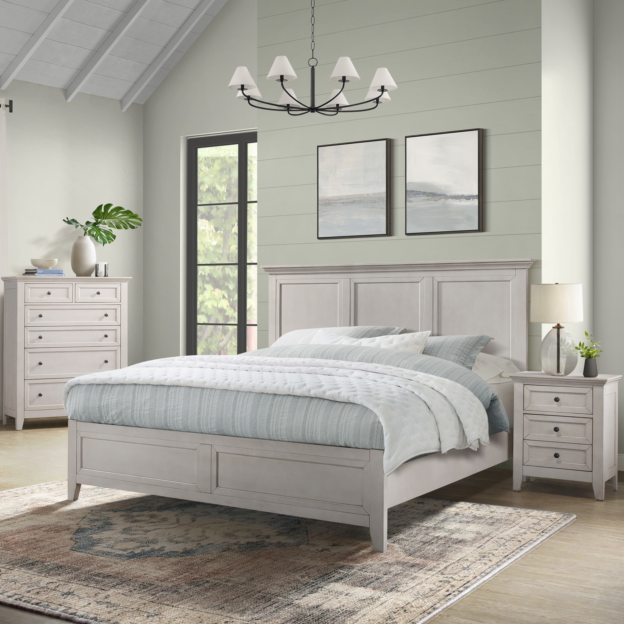 Belfort Select Mill Run Queen Panel Bed