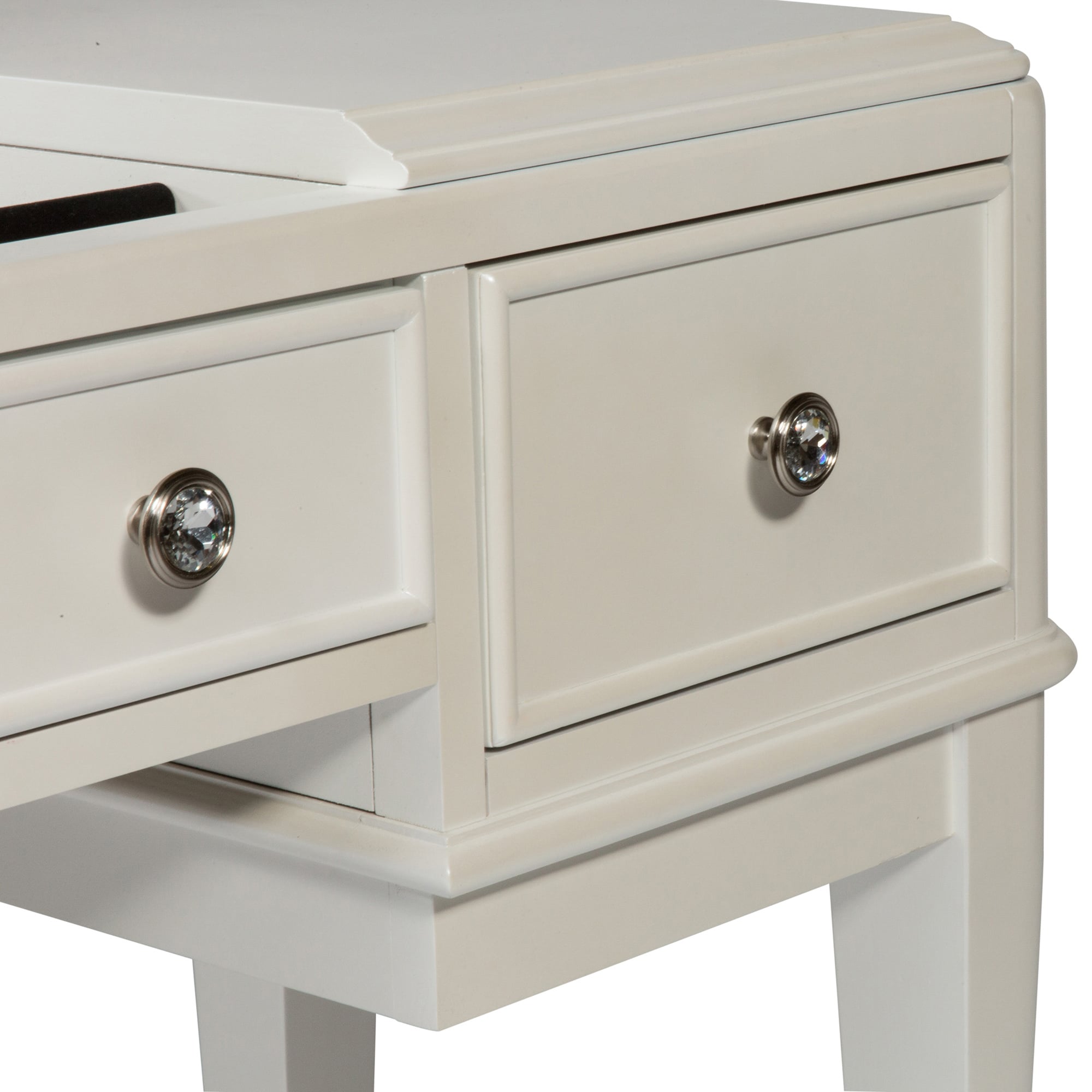 Liberty Furniture Stardust 710BR35 Glam 3Drawer Vanity Desk with