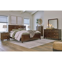 Transitional 5-Piece California King Bedroom Set