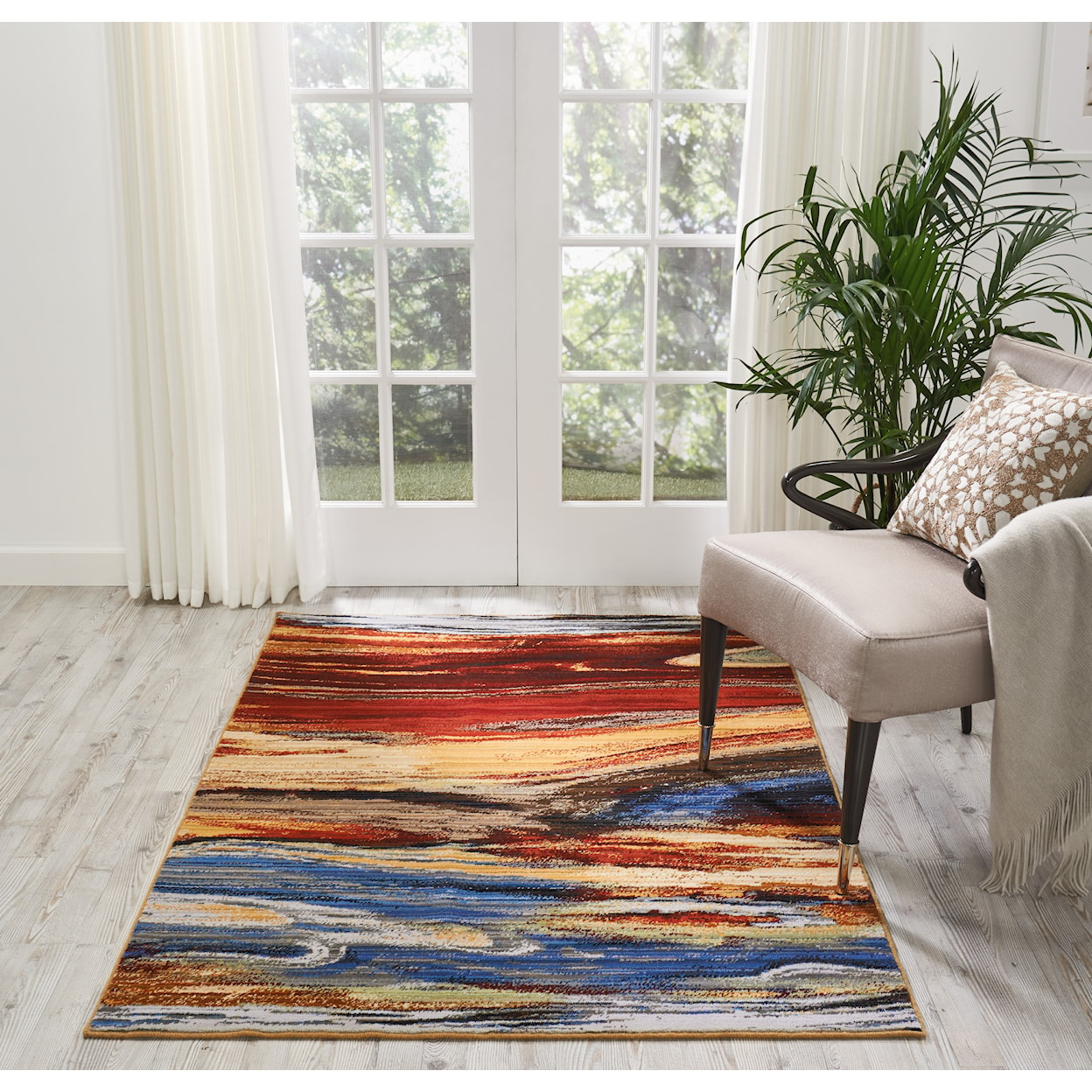 Nourison Chroma 4' x 6'  Rug