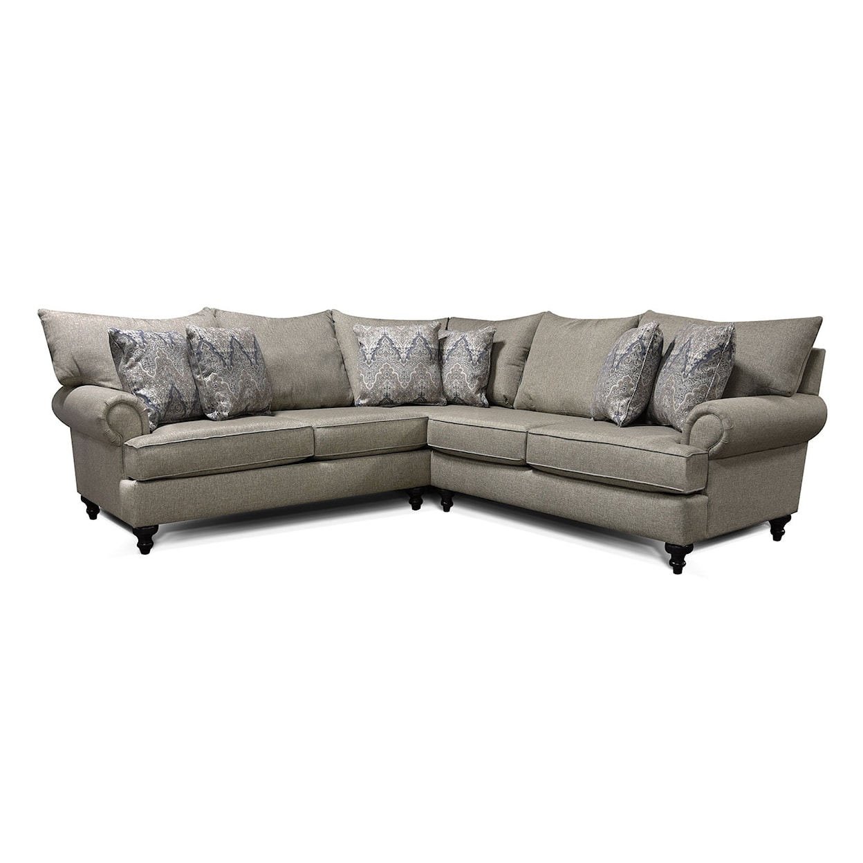 Tennessee Custom Upholstery 4Y00/N Series Sectional Sofa