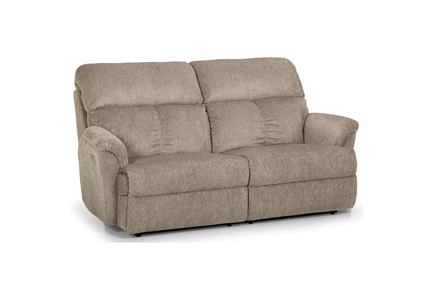 913 Dual Reclining Sofa by Sunset Home at Sadler's Home Furnishings