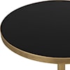 Uttermost Comet Comet Geometric Bronze Accent Table