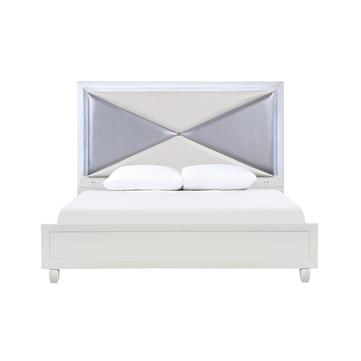 New Classic Harlequin Queen Bed