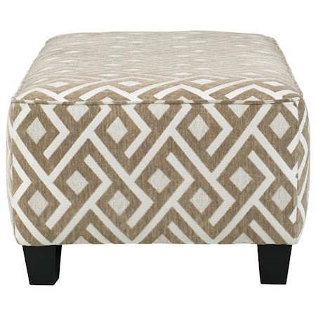 Oversized Accent Ottoman