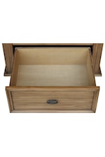 Cottage Creek Furniture Hampton Transitional 1-Drawer Nightstand with USB Port & Power Outlet