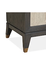 Magnussen Home Ryker Bedroom Transitional 6-Drawer Dresser with Felt-Lined Top Drawers