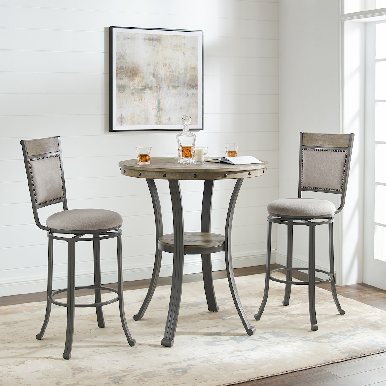 Powell Franklin 3-Piece Pub Set