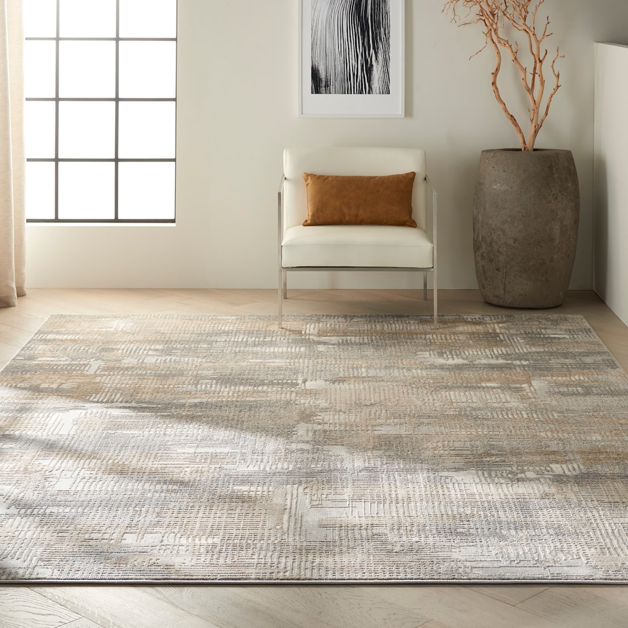 Calvin Klein Home by Nourison Ck950 Rush 9' x 12' Rug