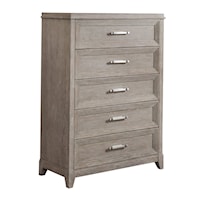 Contemporary 5-Drawer Chest