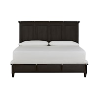 Modern Farmhouse California King Panel Bed with Bench