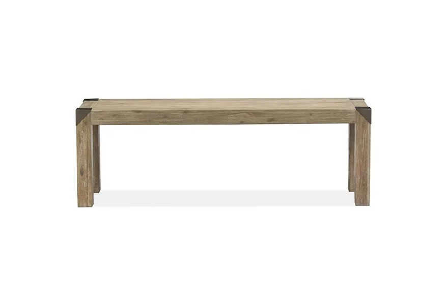 Ainsley Dining Dining Bench by Magnussen Home at Furniture and More