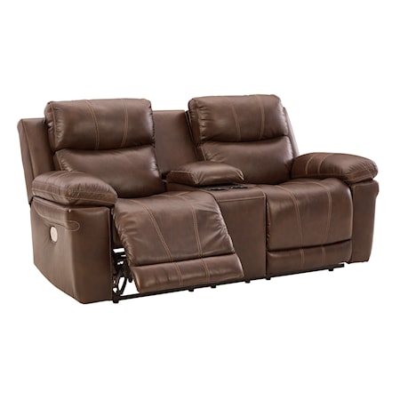 Power Reclining Loveseat with Console