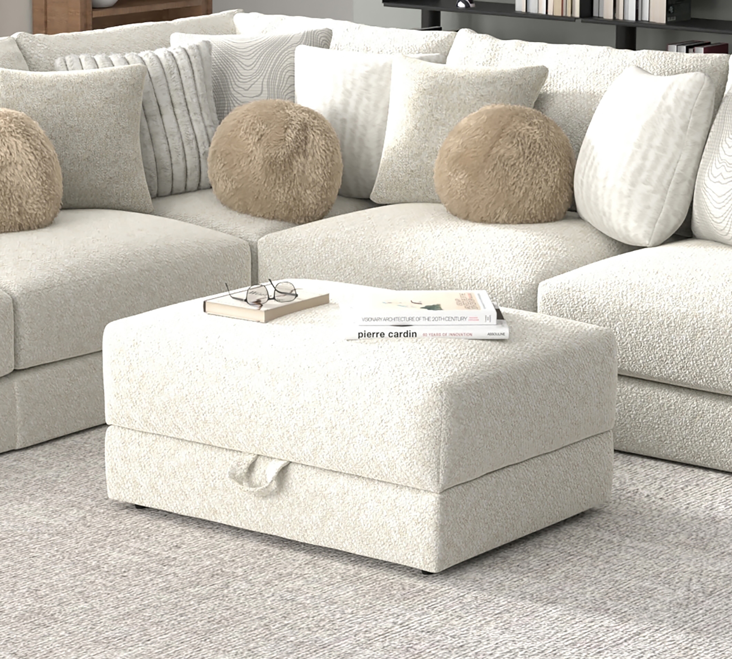 Jackson Furniture Jazzy Storage Ottoman