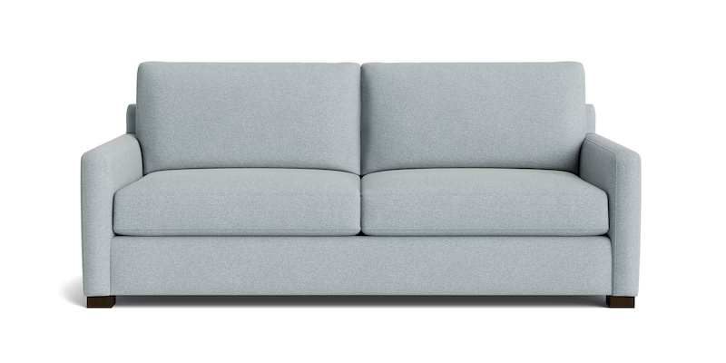 Colby Thin Track Arm Sofa - 2 Cushion