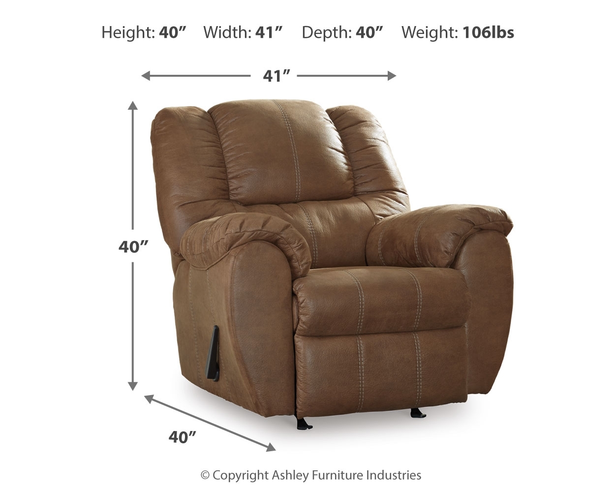Signature Design by Ashley McGann Rocker Recliner