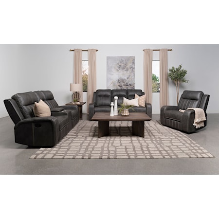 Raelynn 3-piece Reclining Sofa Set